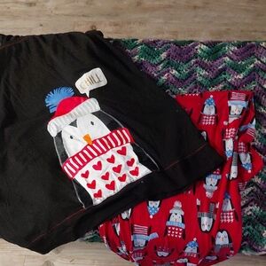 Penguin Themed Pajama Set
